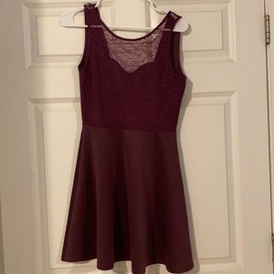 Purple Party Dress
